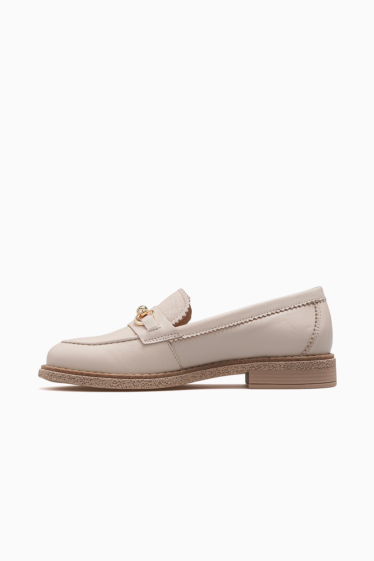 Kadın Deri Günlük Loafer 2411503Y-BEJ