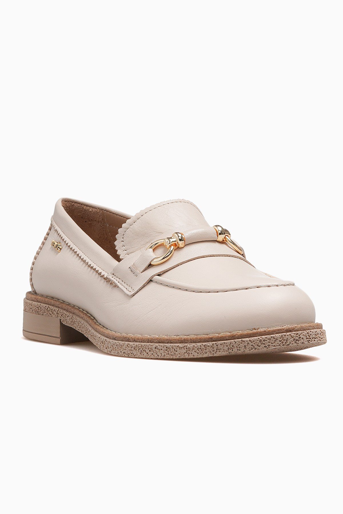 Kadın Deri Günlük Loafer 2411503Y-BEJ