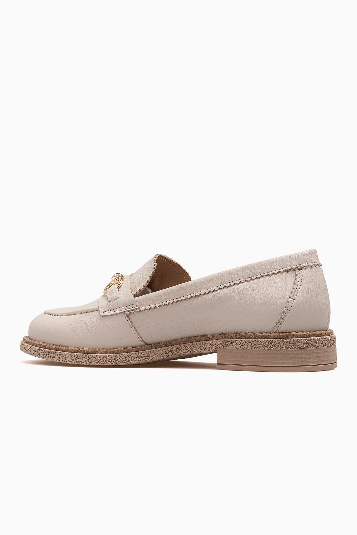 Kadın Deri Günlük Loafer 2411503Y-BEJ