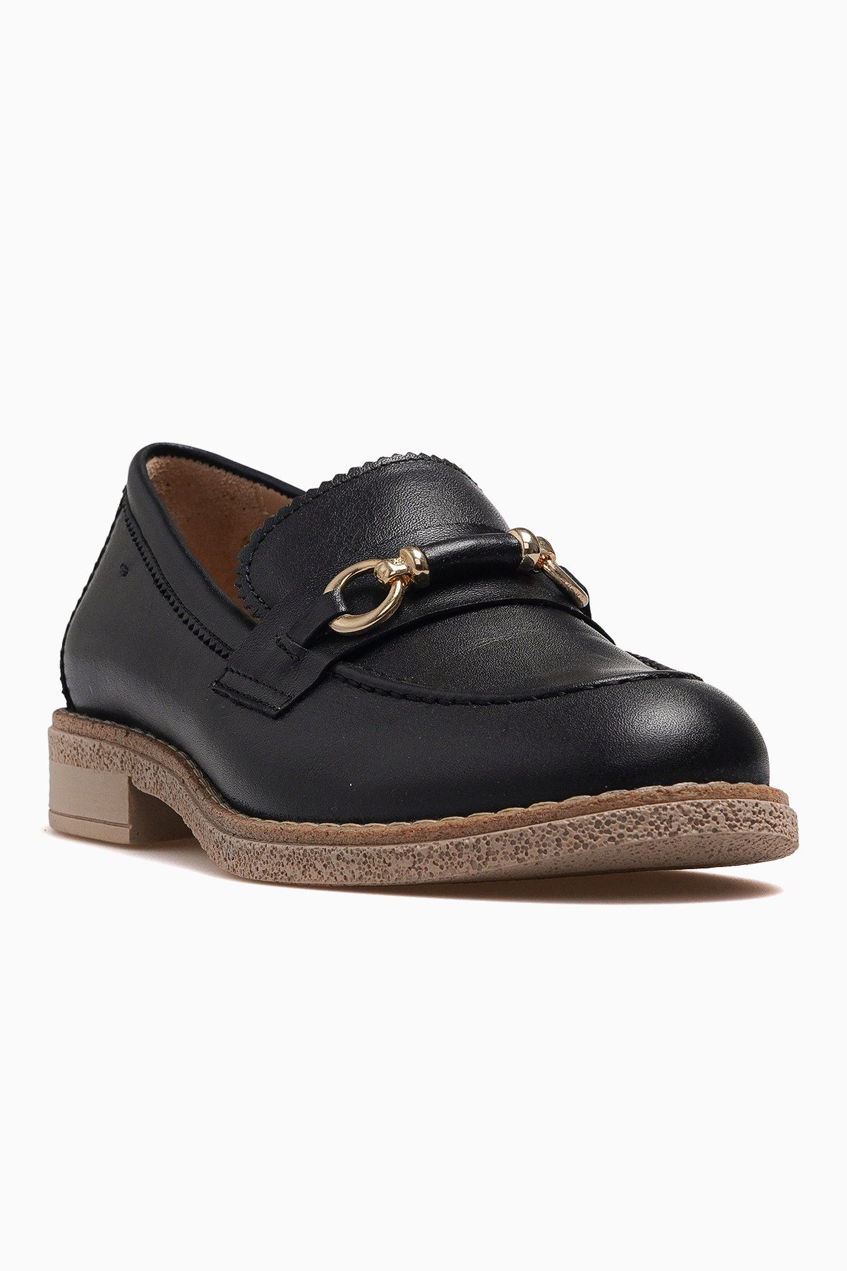 Kadın Deri Günlük Loafer 2411503Y-SİYAH
