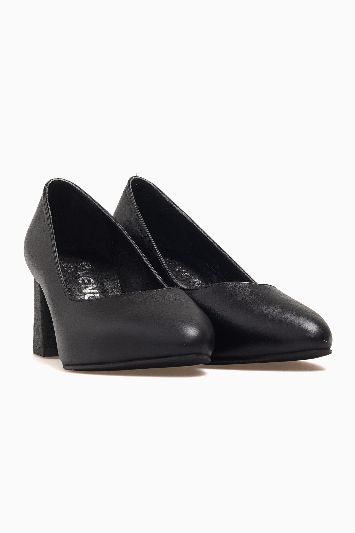 Kadın Deri Topuklu Stiletto Ayakkabı 26461930Y-SİYAH