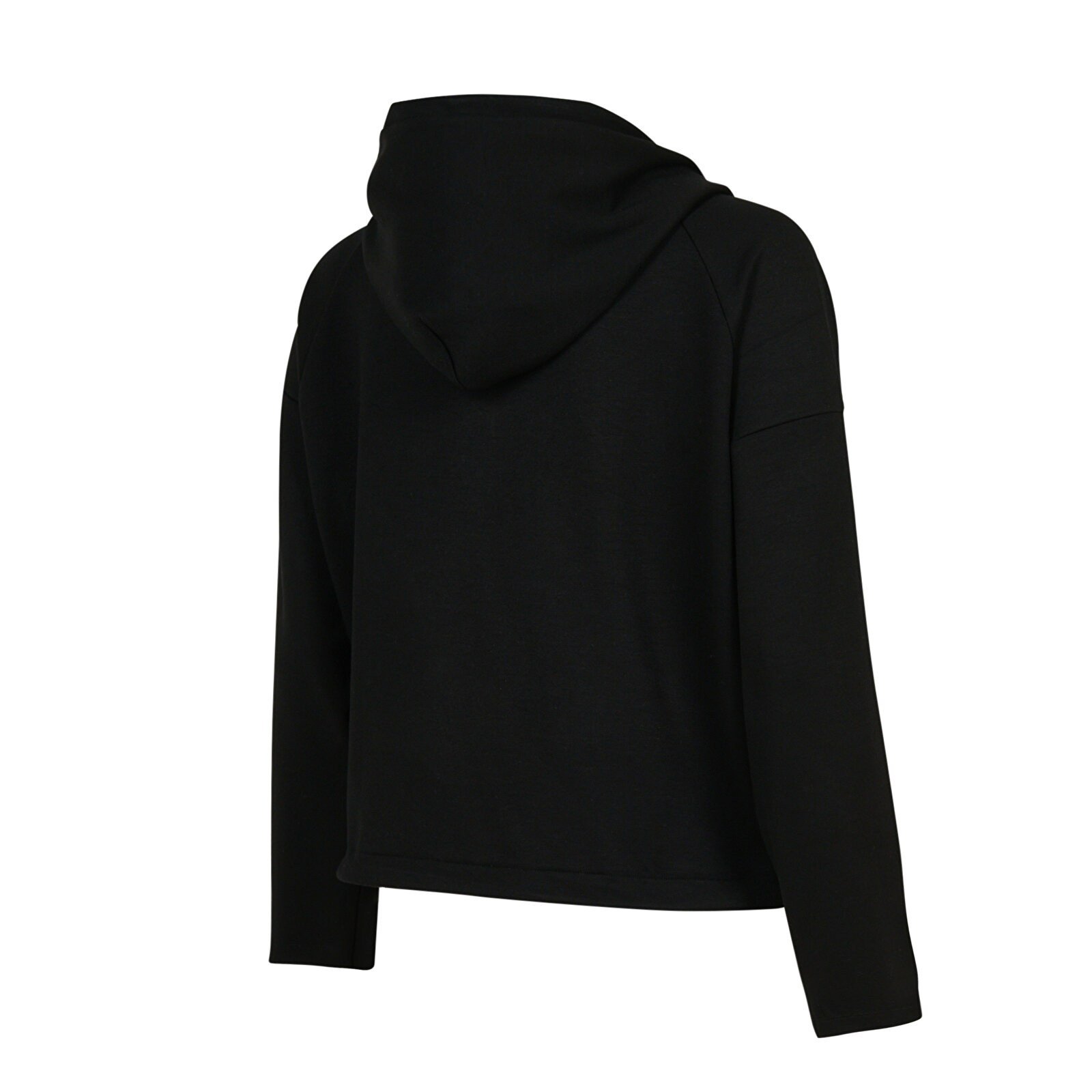Kadın Fermuarlı Sweatshirt WNJ3622-SİYAH