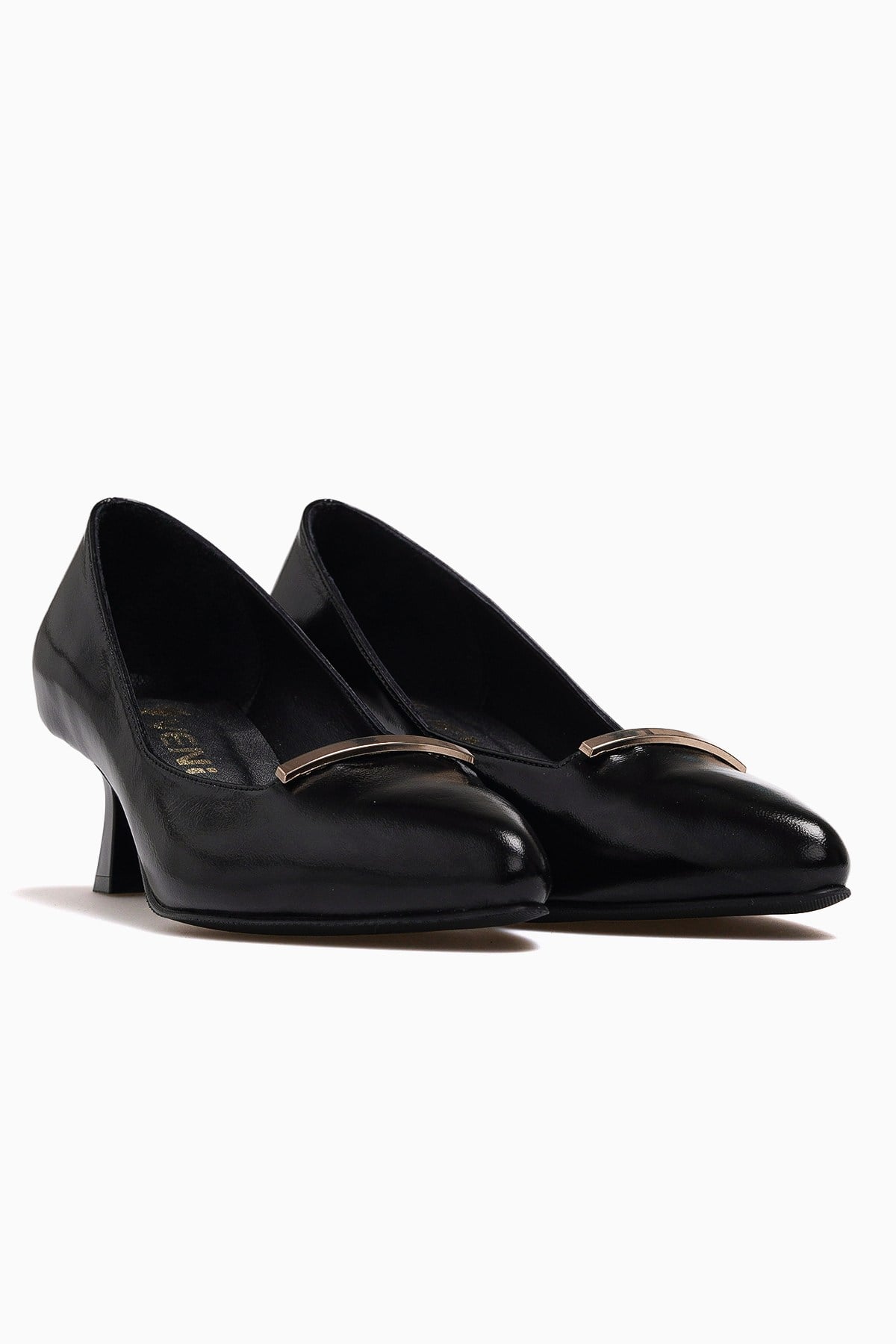 Kadın Günlük Topuklu Stiletto Ayakkabı 26532529Y-SİYAH RUGAN