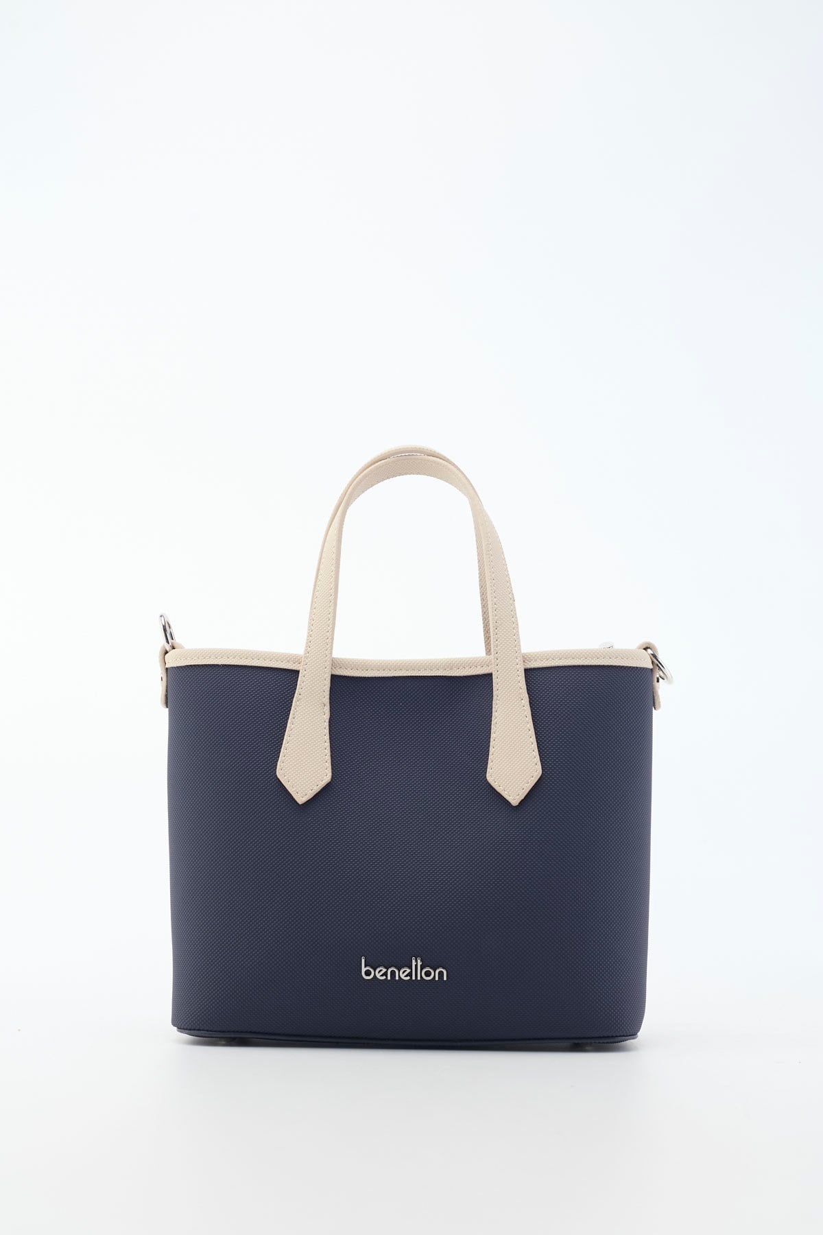 Kadın Kol Çantası BNT-1835-LACİVERT/BEJ