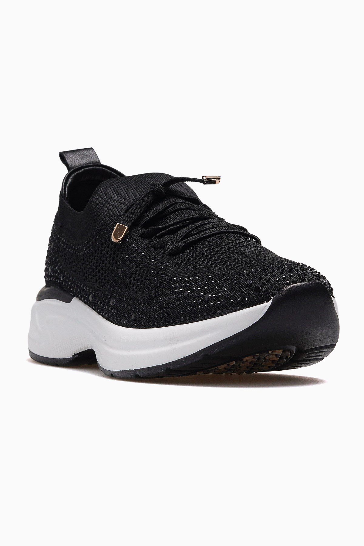 Kadın Sneaker Günlük Ayakkabı 26Y308-2-SİYAH