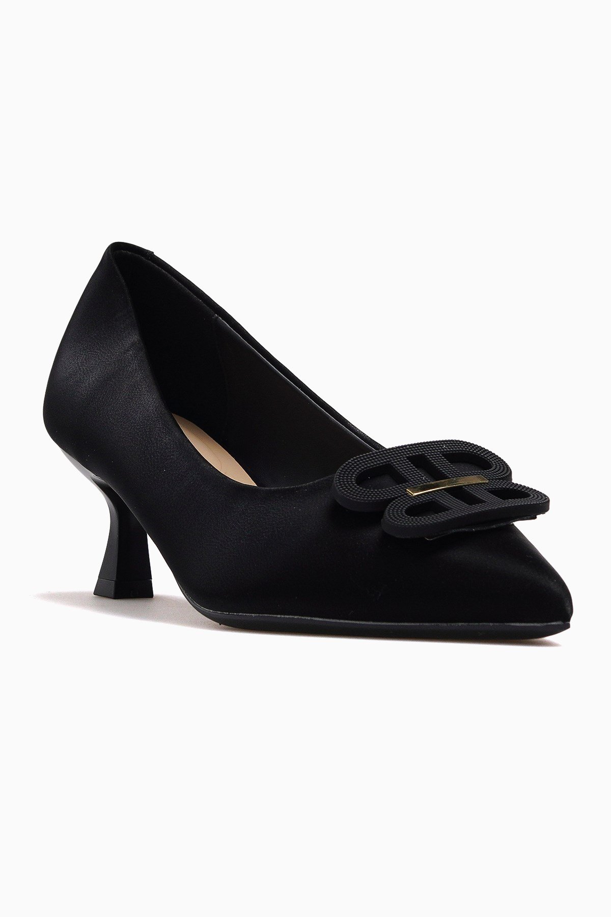 Kadın Stiletto Ayakkabı 26Y485-5-SİYAH