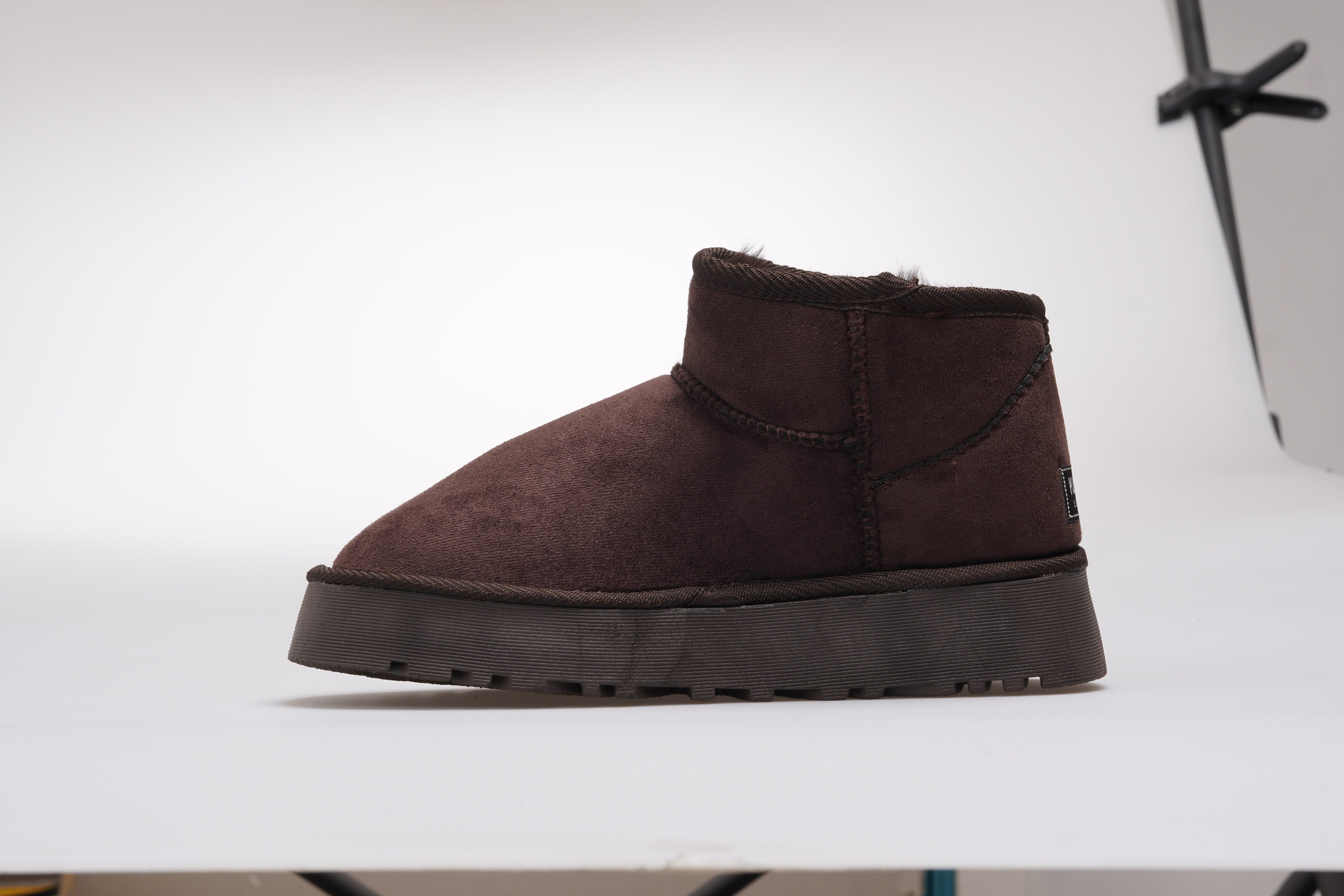 Kadın Tüylü Kalın Taban Günlük Bot K11Y02 Z-KAHVERENGİ SÜET