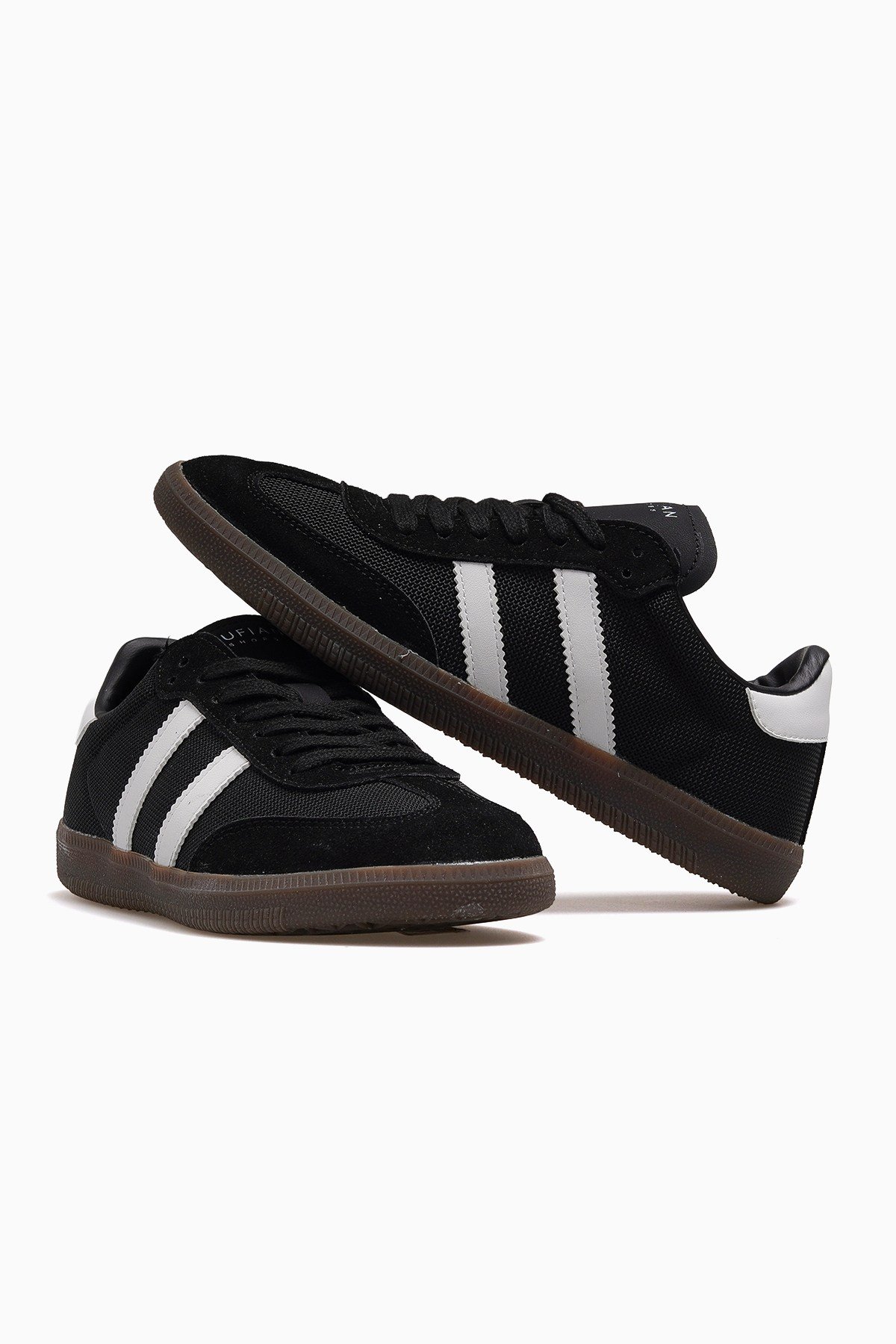 Lenora Deri Unisex Sneaker Ayakkabı 121230066-SİYAH
