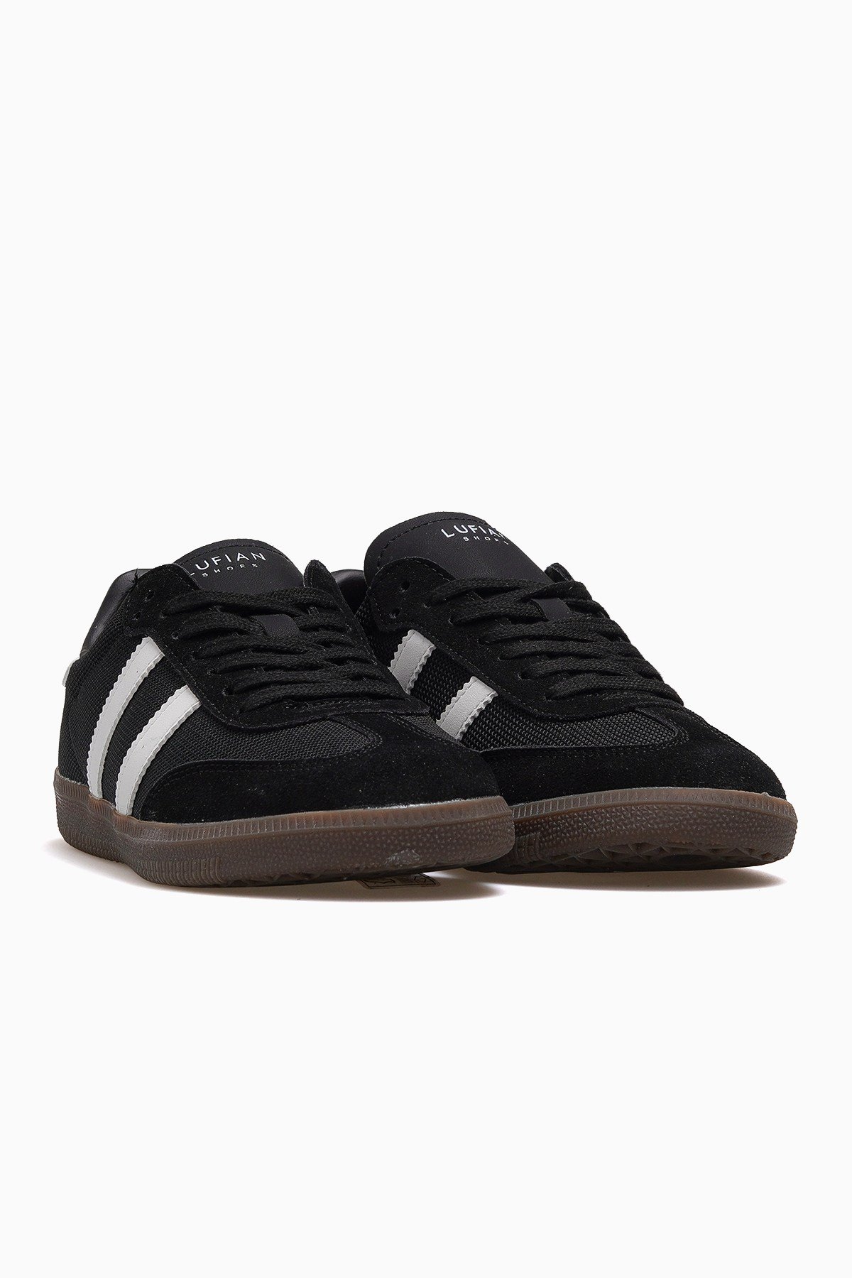 Lenora Deri Unisex Sneaker Ayakkabı 121230066-SİYAH