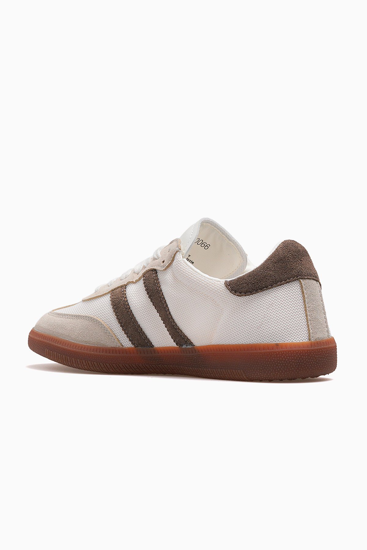 Lenora Deri Unisex Sneaker Ayakkabı 121230066-KAHVE