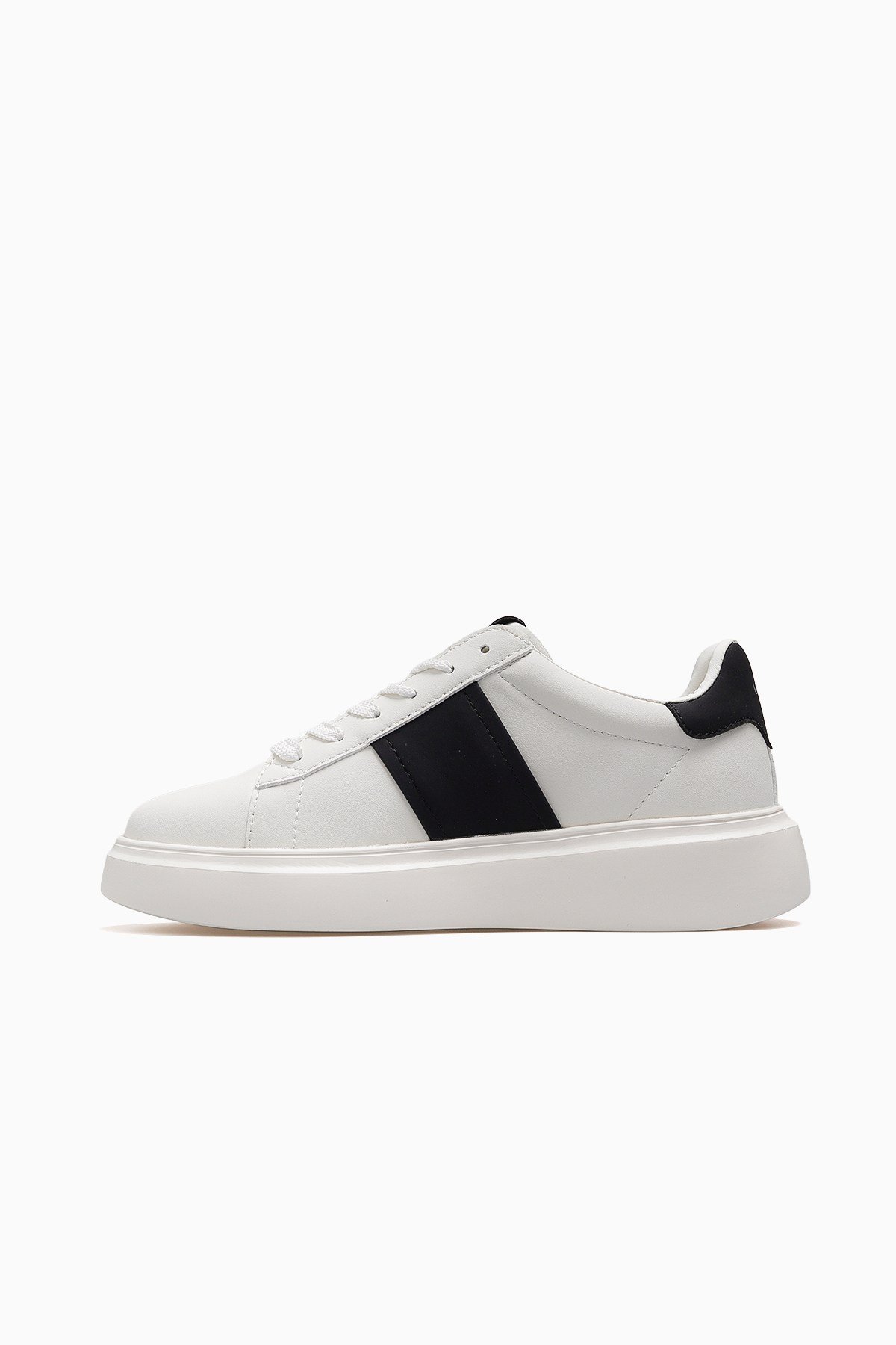 Luna Kadın Deri Sneaker Ayakkabı 121230055-BEYAZ