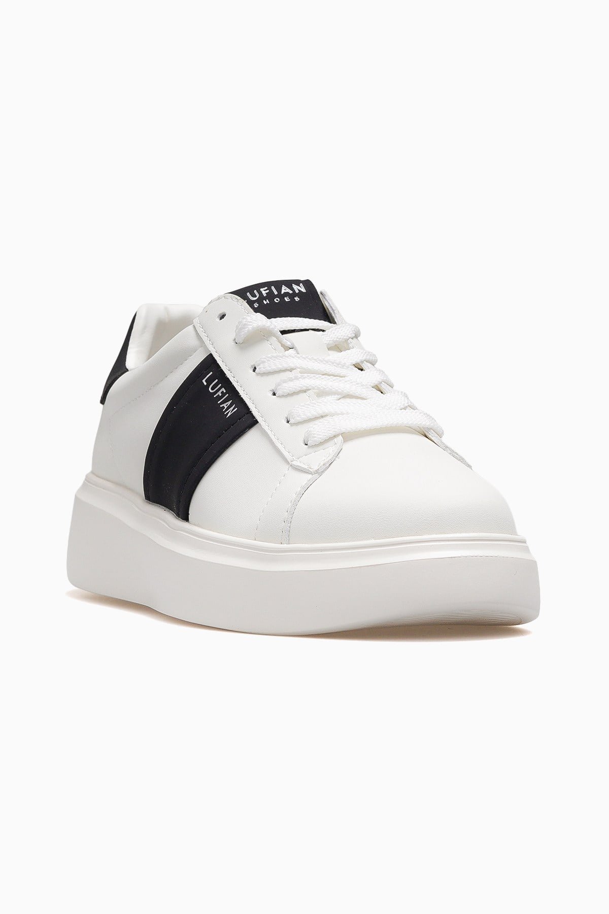 Luna Kadın Deri Sneaker Ayakkabı 121230055-BEYAZ