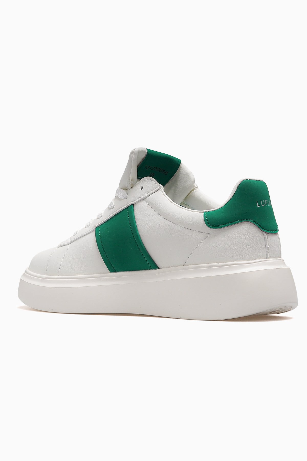 Luna Kadın Deri Sneaker Ayakkabı 121230055-YEŞİL