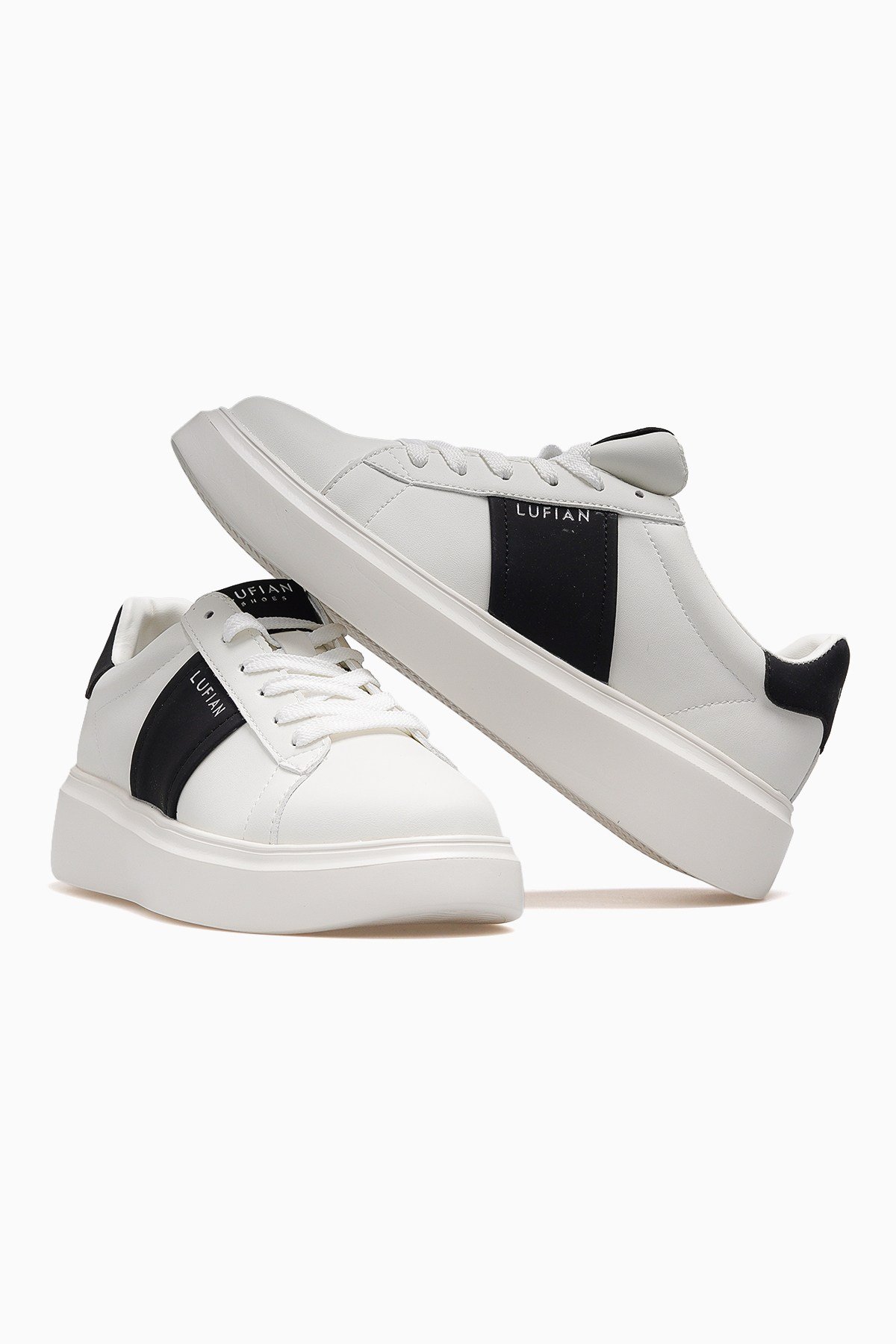 Luna Kadın Deri Sneaker Ayakkabı 121230055-BEYAZ