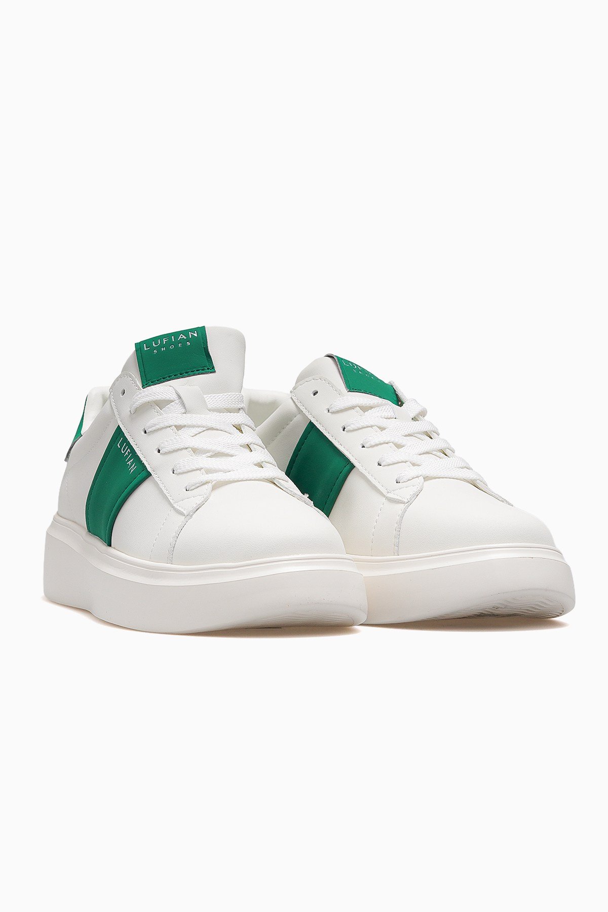 Luna Kadın Deri Sneaker Ayakkabı 121230055-YEŞİL