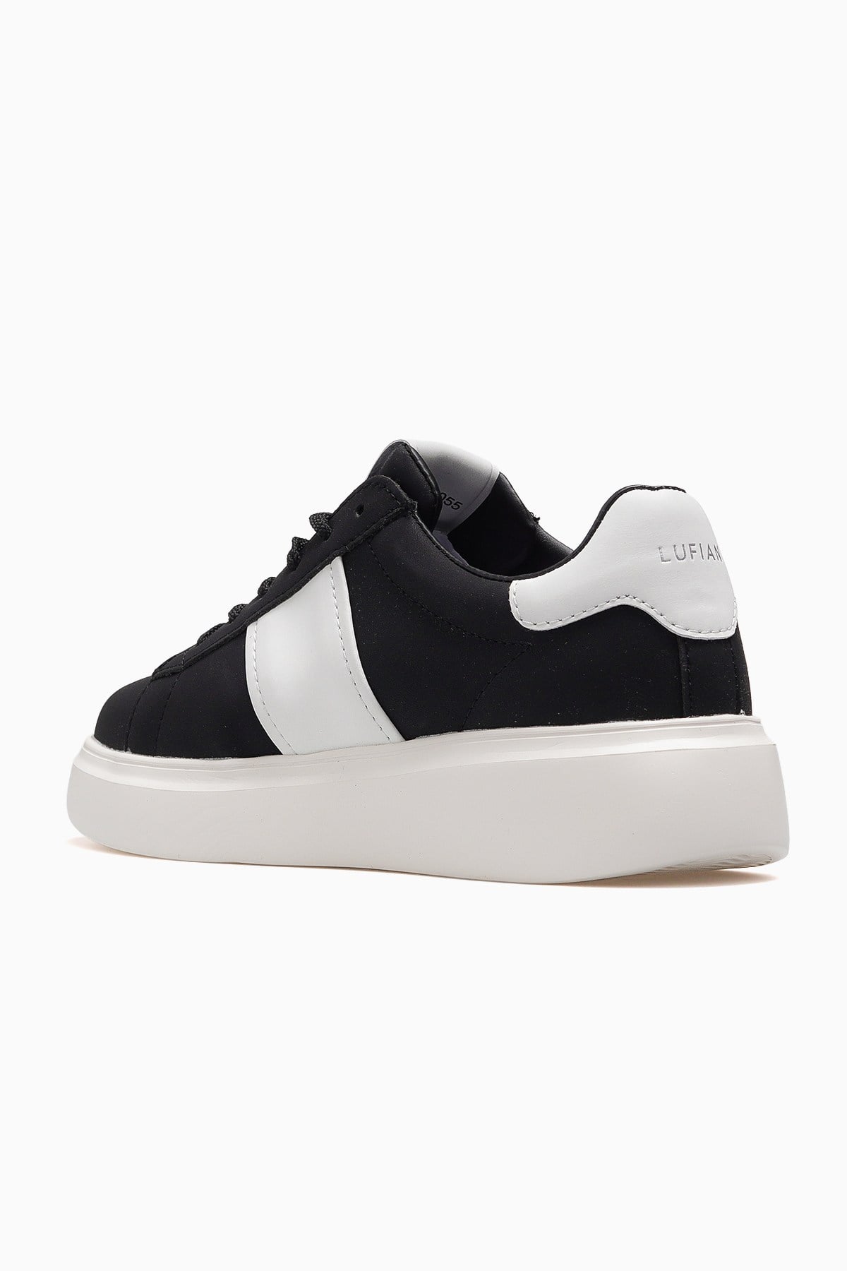 Luna Kadın Deri Sneaker Ayakkabı 121230055-SİYAH