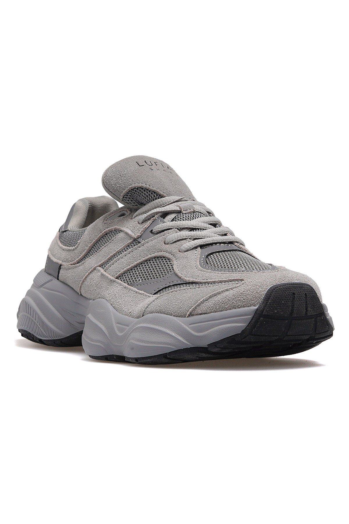 Mark Erkek Deri Sneaker Spor Ayakkabı 112230240 M-GRİ