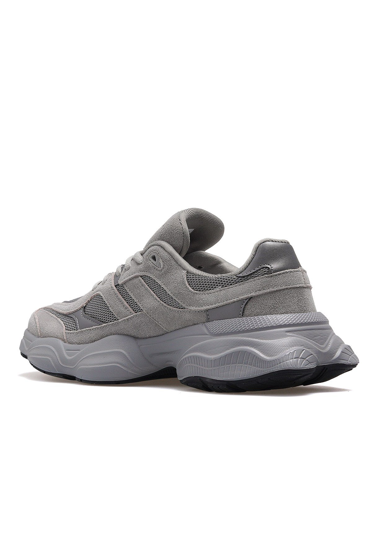 Mark Erkek Deri Sneaker Spor Ayakkabı 112230240 M-GRİ