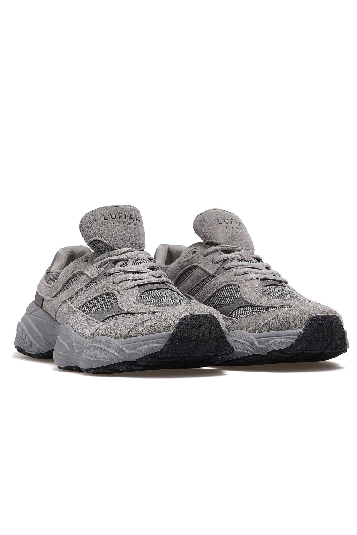 Mark Erkek Deri Sneaker Spor Ayakkabı 112230240 M-GRİ
