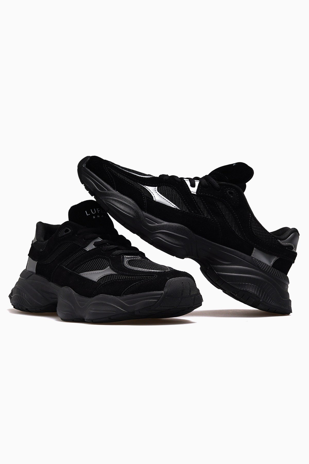 Mark Erkek Deri Sneaker Spor Ayakkabı 112230240 M-SİYAH