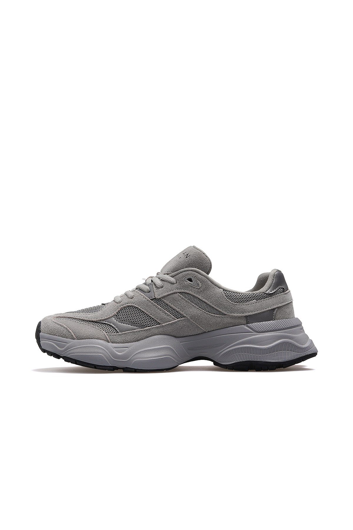 Mark Erkek Deri Sneaker Spor Ayakkabı 112230240 M-GRİ