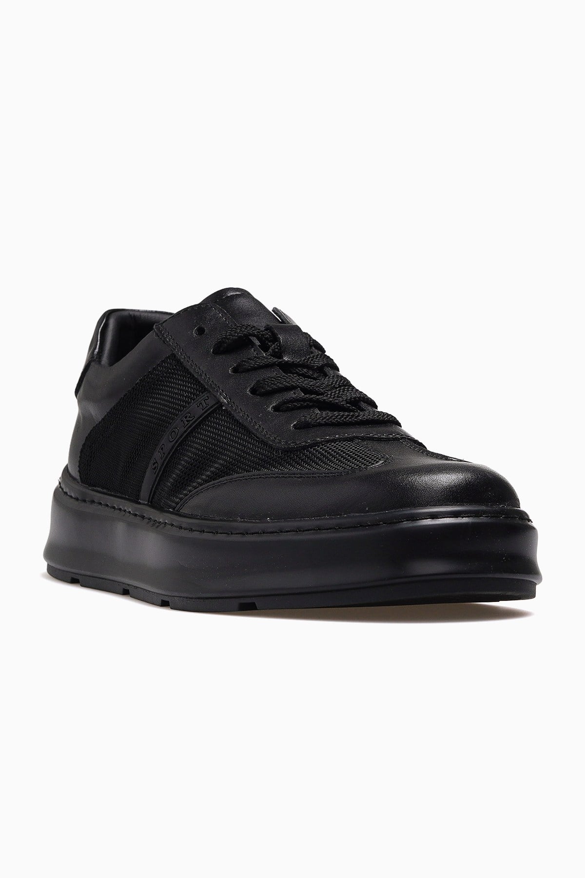 Max Erkek Sneaker Günlük Ayakkabı 111230300-SİYAH
