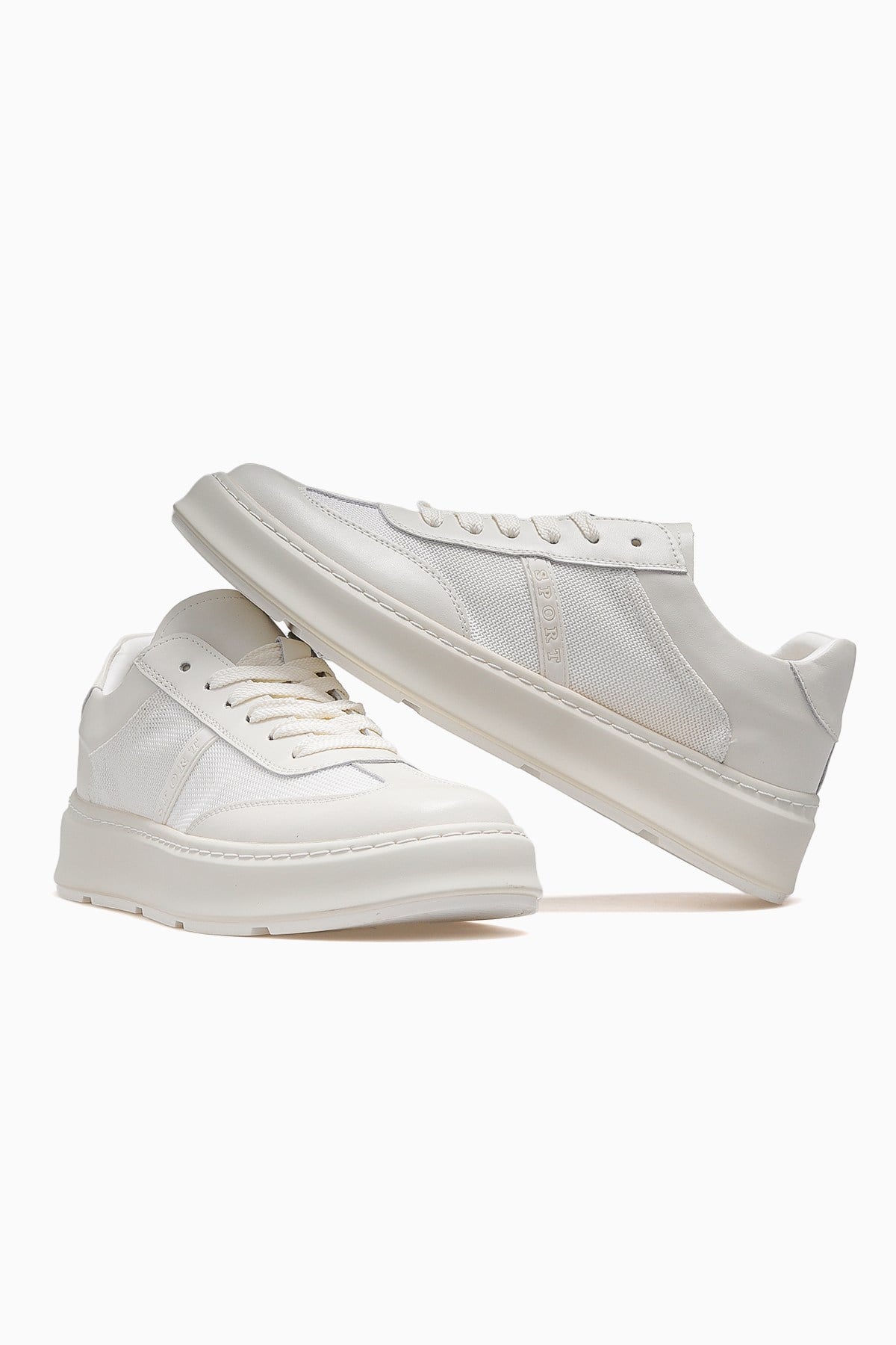 Max Erkek Sneaker Günlük Ayakkabı 111230300-BEYAZ