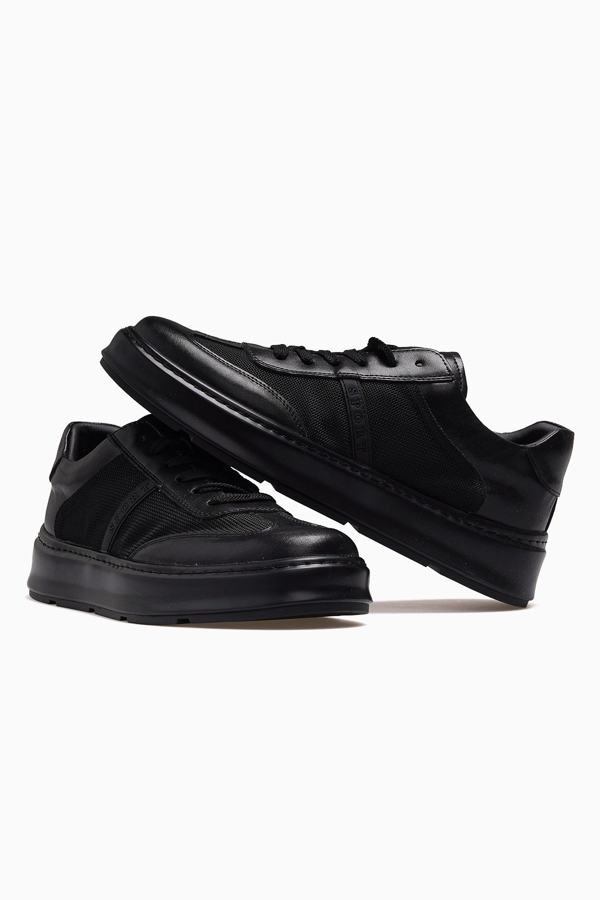 Max Erkek Sneaker Günlük Ayakkabı 111230300-SİYAH