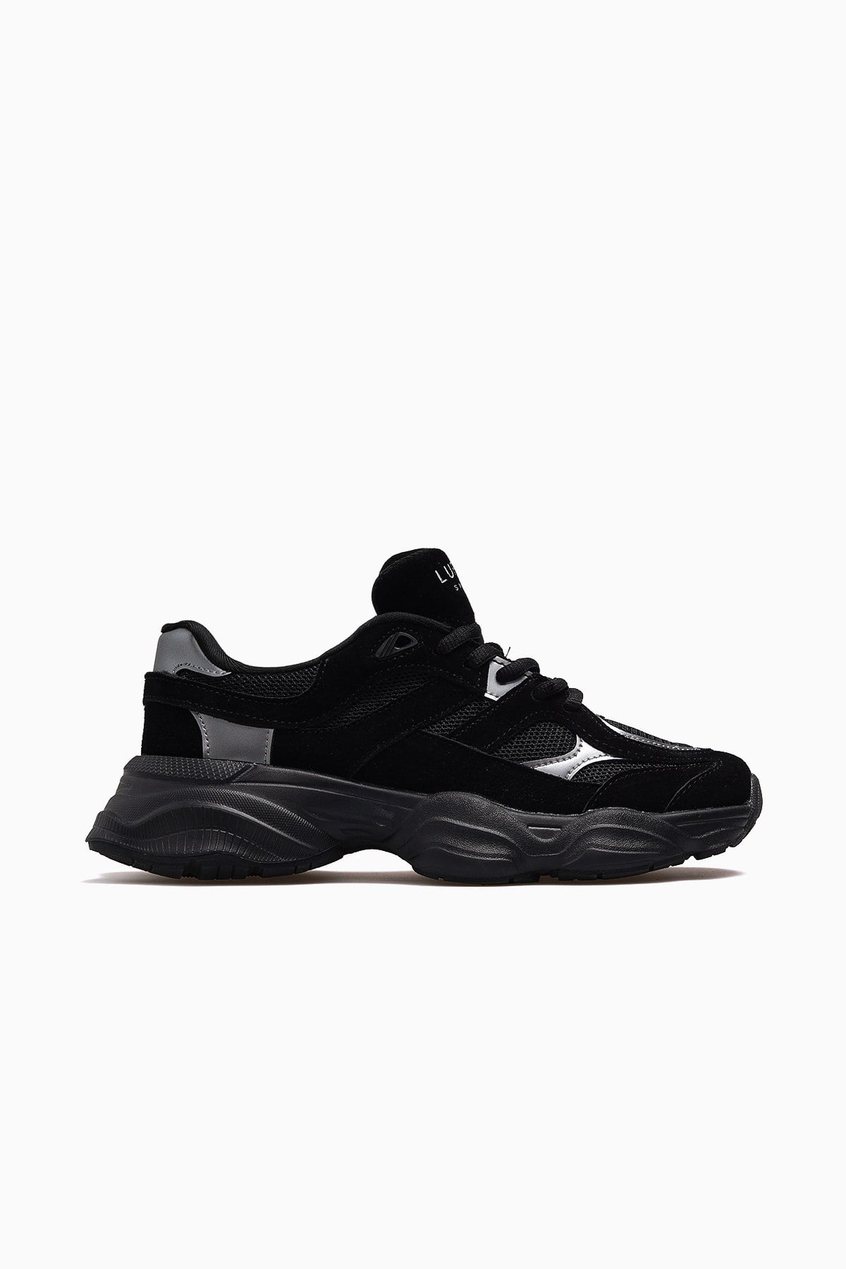 Mery Kadın Deri Sneaker Spor Ayakkabı 112230036 M-SİYAH