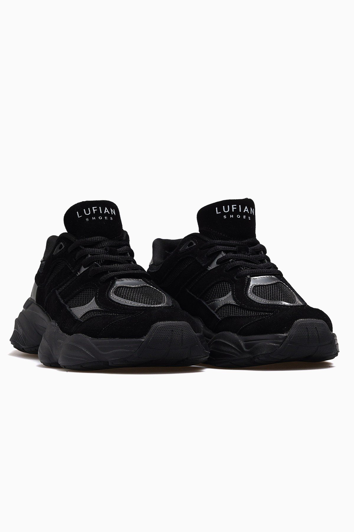Mery Kadın Deri Sneaker Spor Ayakkabı 112230036 M-SİYAH