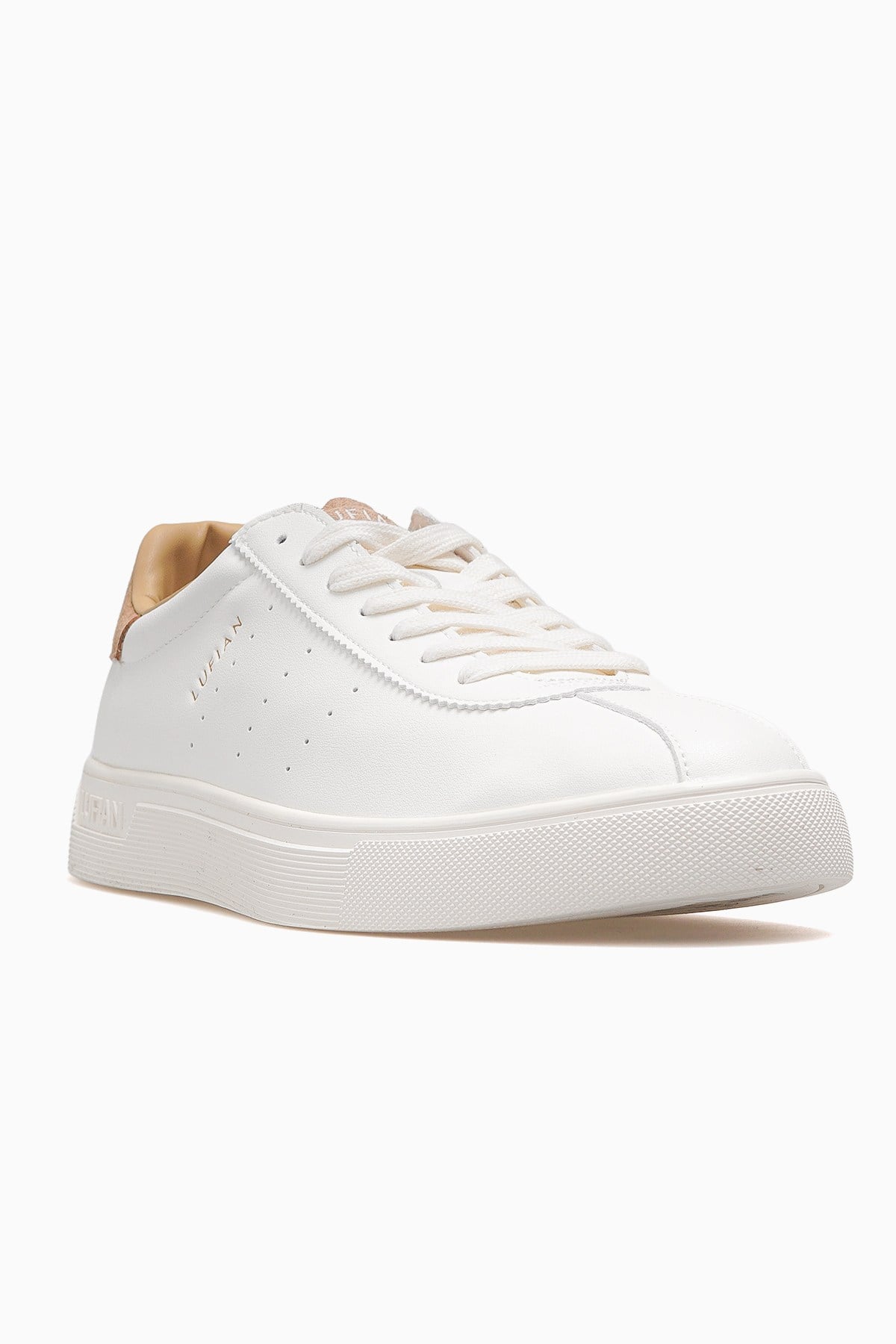 Paul Erkek Deri Sneaker Ayakkabı 111230293-BEYAZ