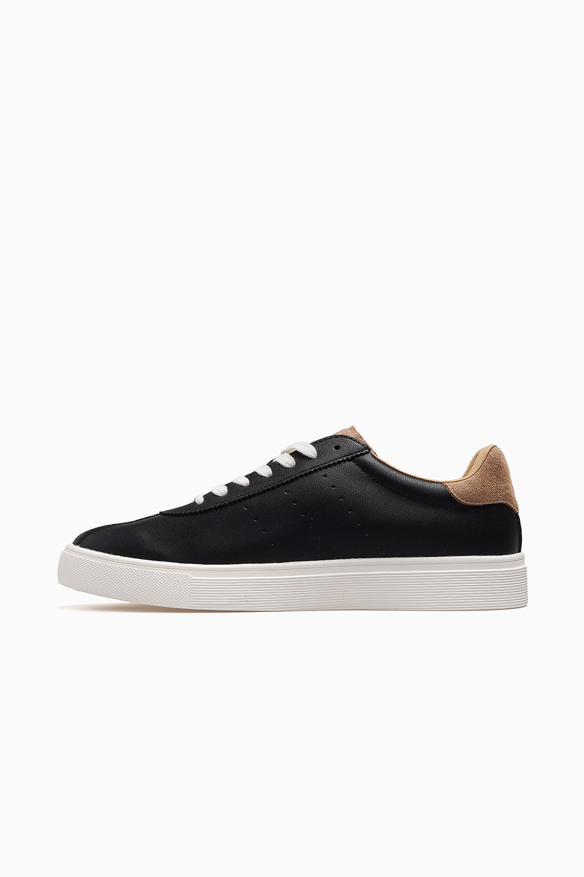 Paul Erkek Deri Sneaker Ayakkabı 111230293-SİYAH