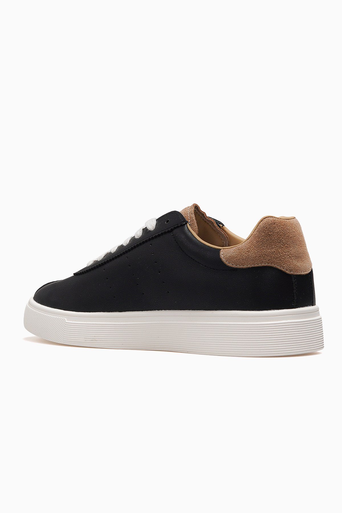 Paul Erkek Deri Sneaker Ayakkabı 111230293-SİYAH