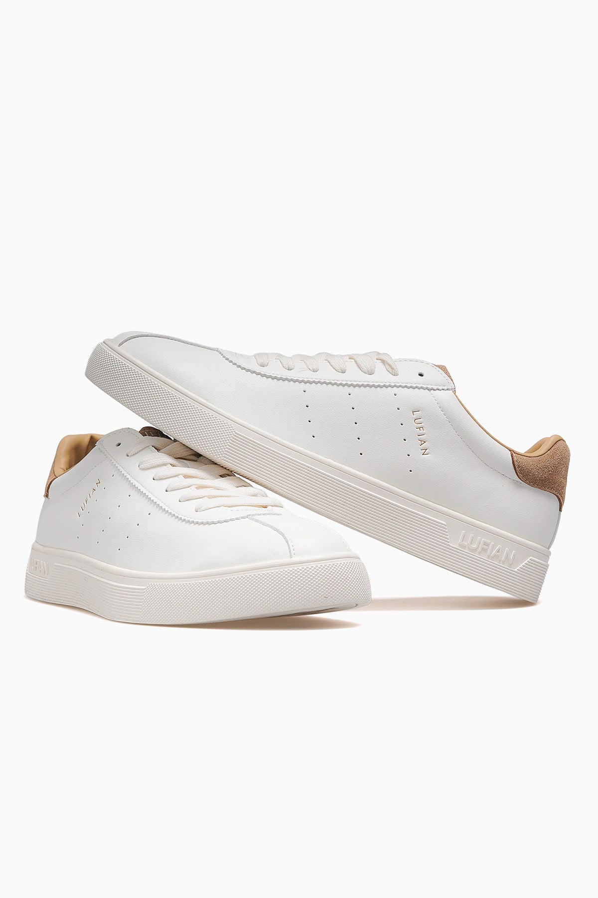 Paul Erkek Deri Sneaker Ayakkabı 111230293-BEYAZ