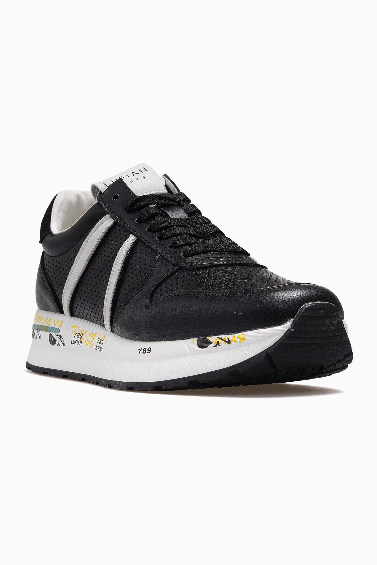 Rex Erkek Günlük Sneaker Ayakkabı 111230305-SİYAH