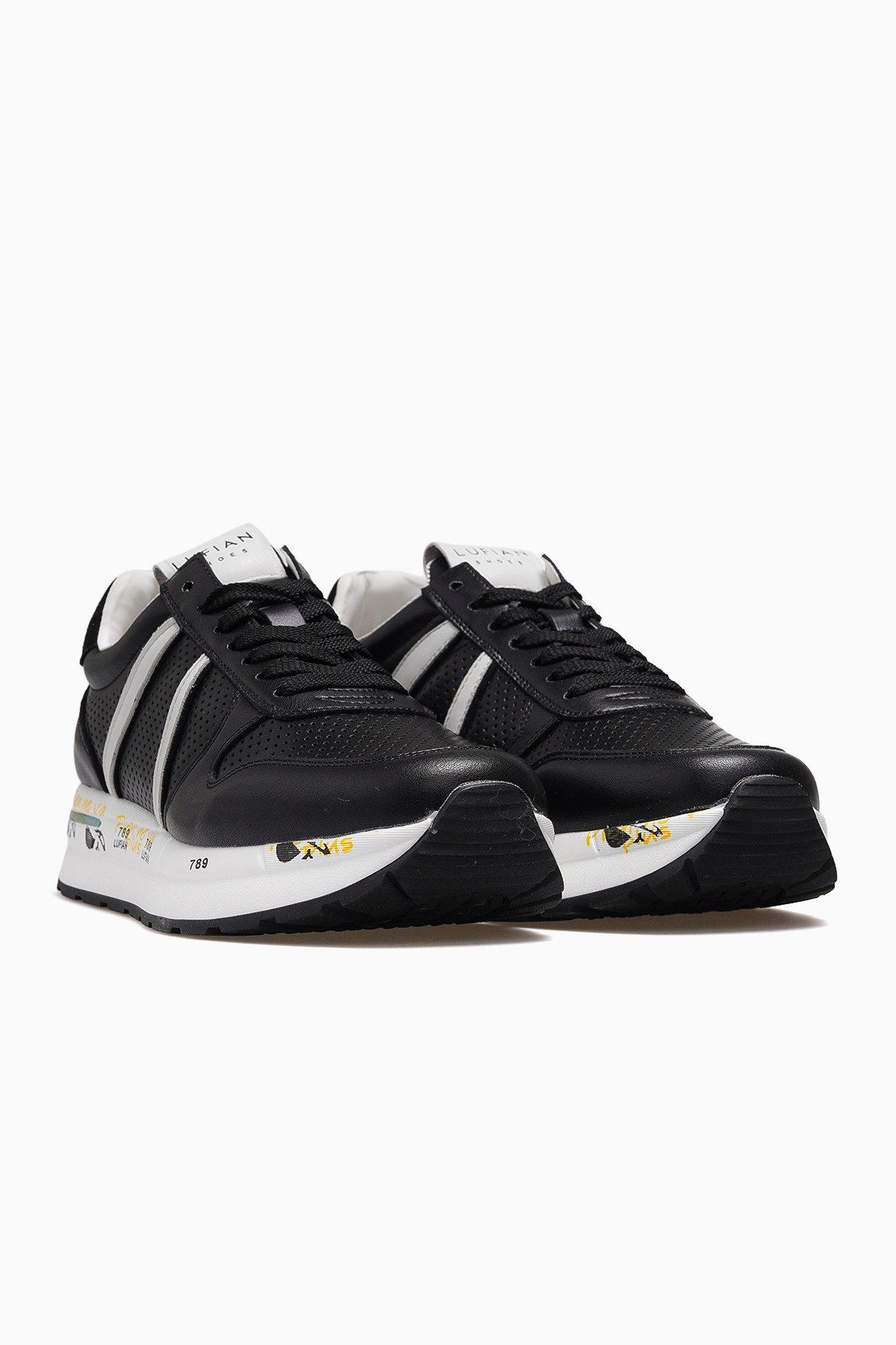 Rex Erkek Günlük Sneaker Ayakkabı 111230305-SİYAH