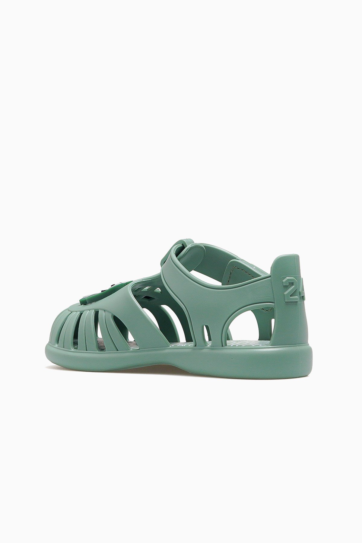 Tobby Croco Unisex Kaymaz Taban Çocuk Sandalet S10371-YEŞİL