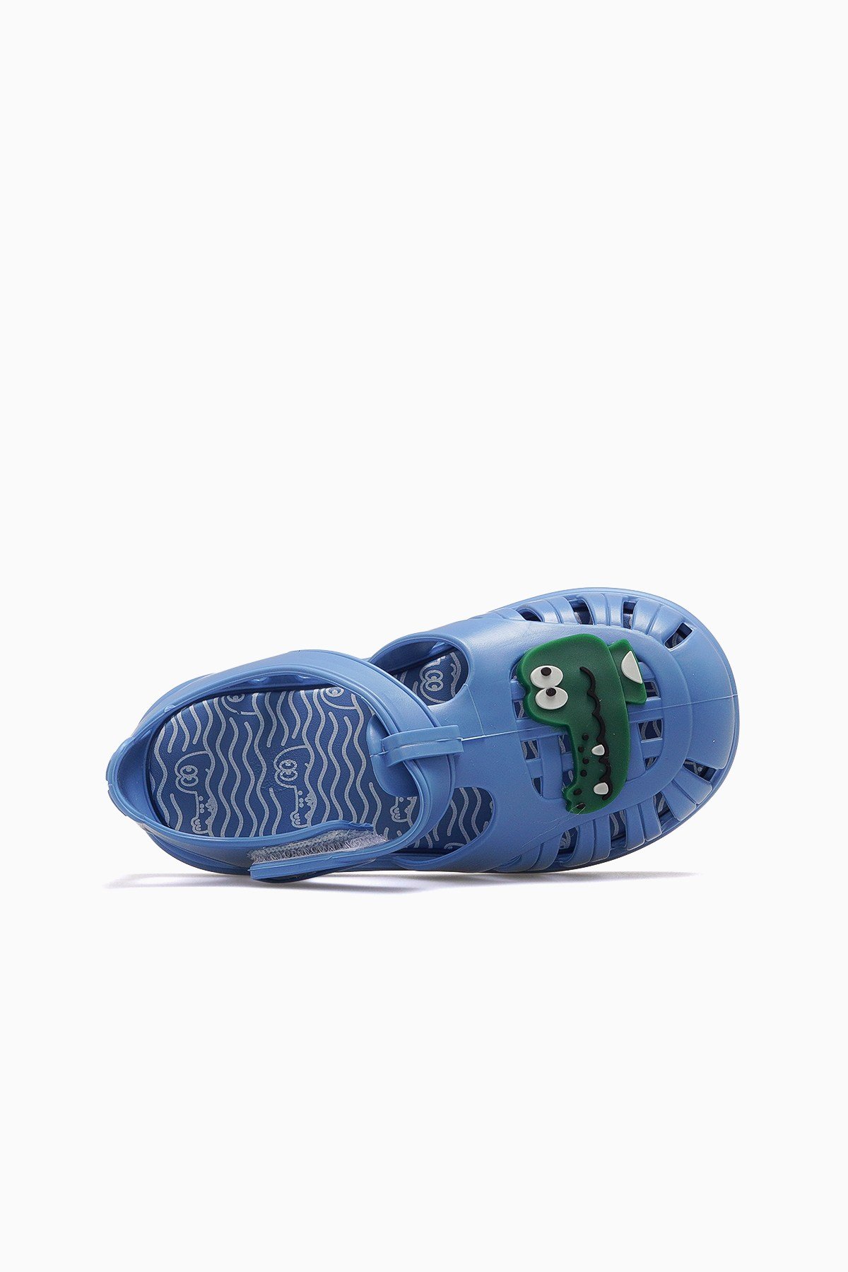 Tobby Croco Unisex Kaymaz Taban Çocuk Sandalet S10371-MAVİ