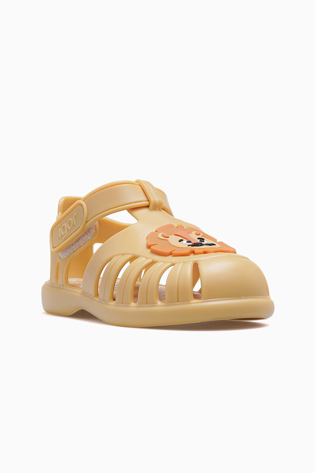 Tobby Leon Unisex Kaymaz Taban Çocuk Sandalet S10372-SARI