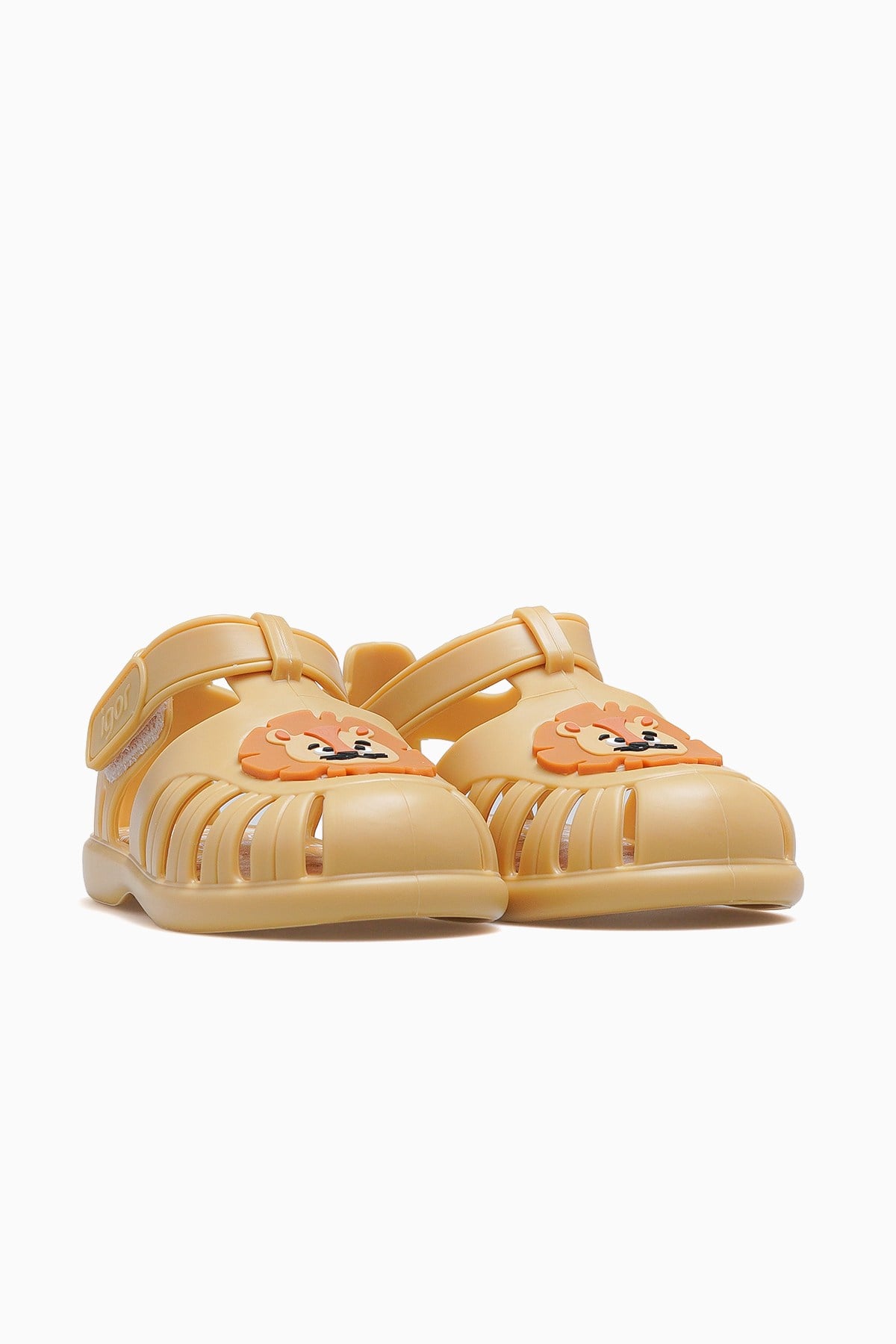 Tobby Leon Unisex Kaymaz Taban Çocuk Sandalet S10372-SARI