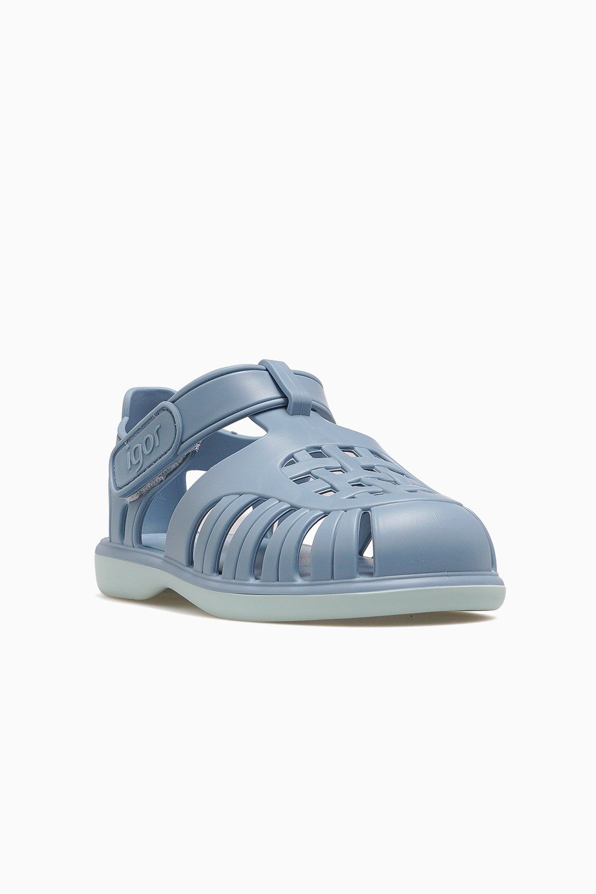 Tobby Solid Bicolor Unisex Çocuk Sandalet BB355-OKYANUS