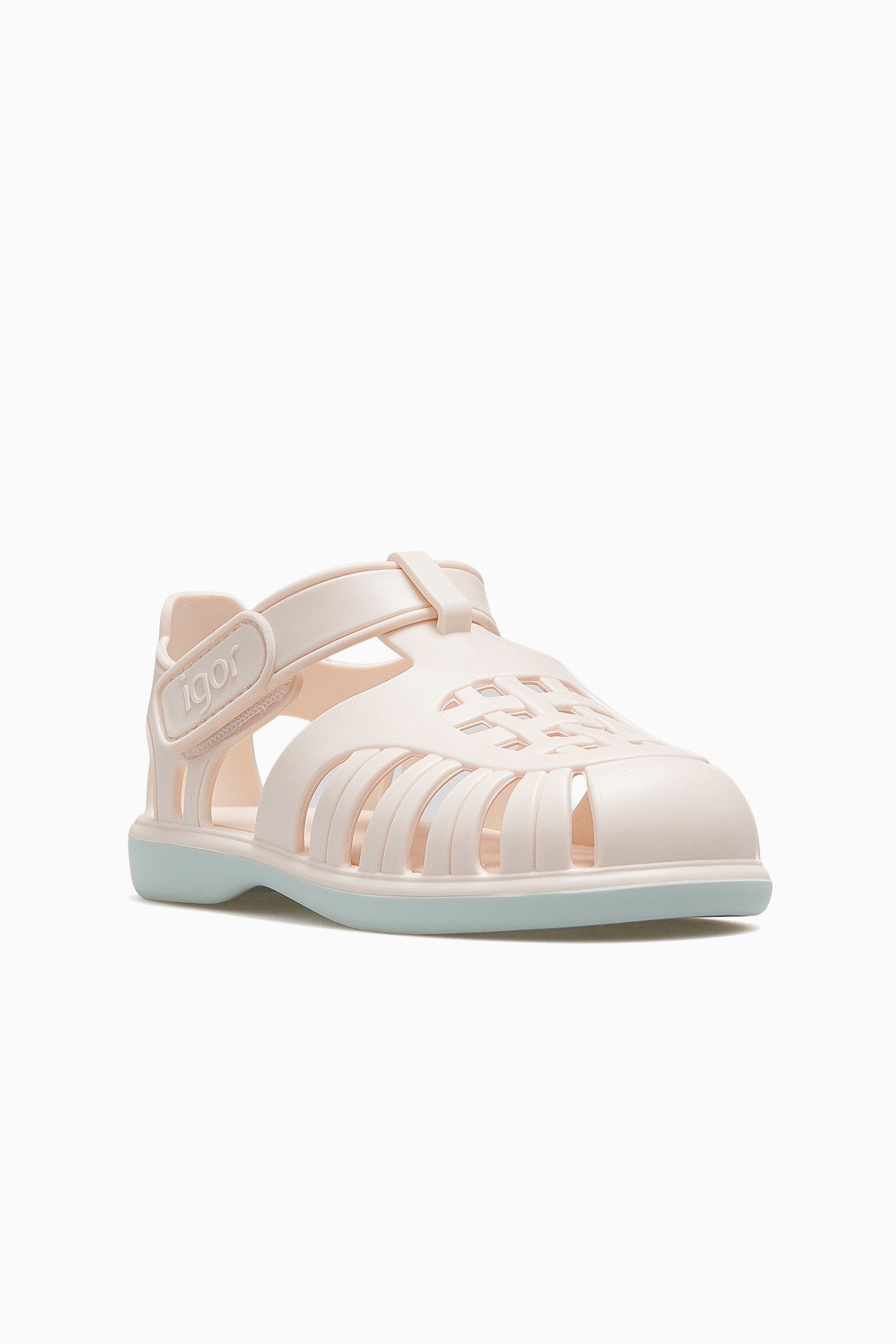 Tobby Solid Bicolor Unisex Çocuk Sandalet BB355-KEMİK