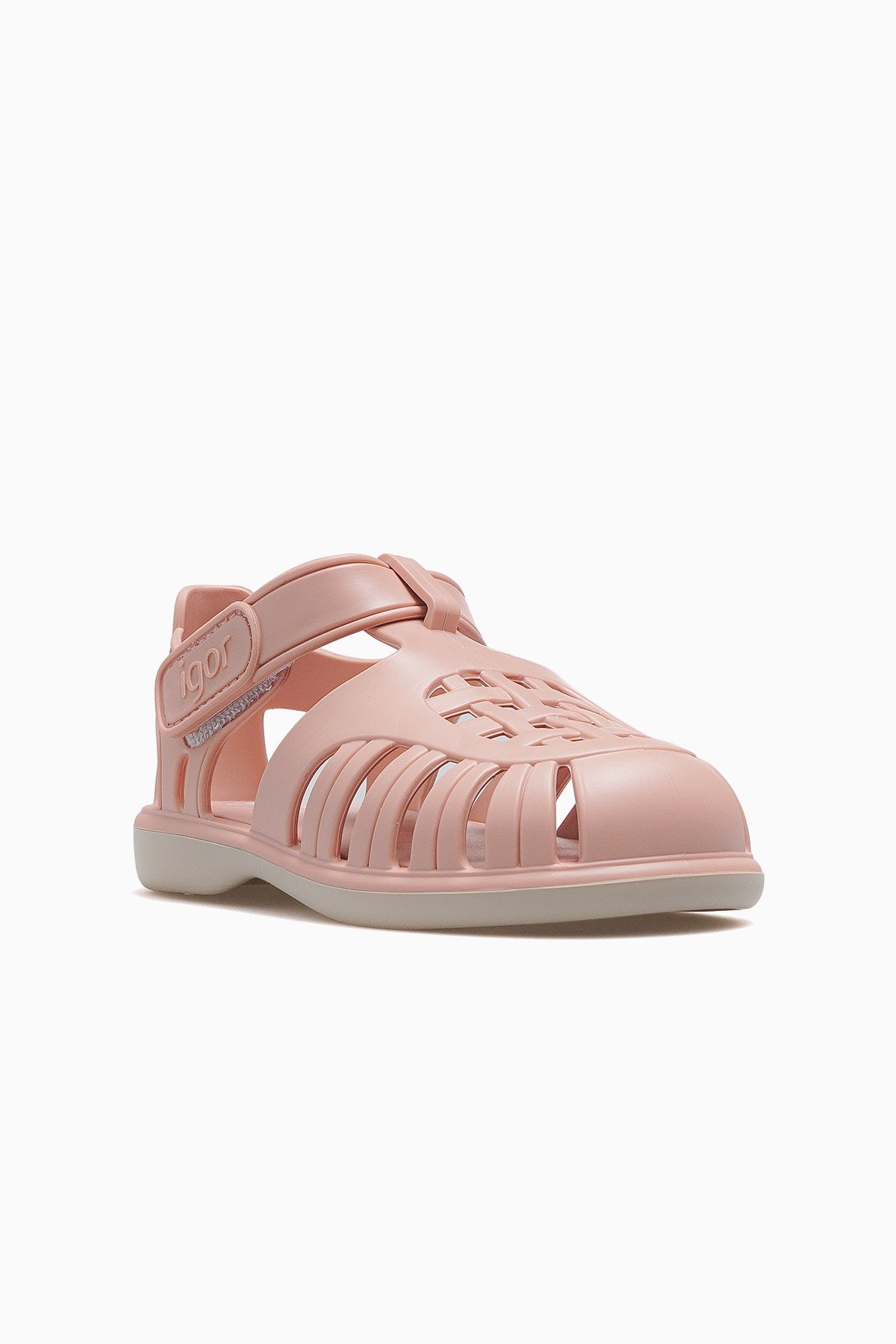Tobby Solid Bicolor Unisex Çocuk Sandalet BB355-PUDRA