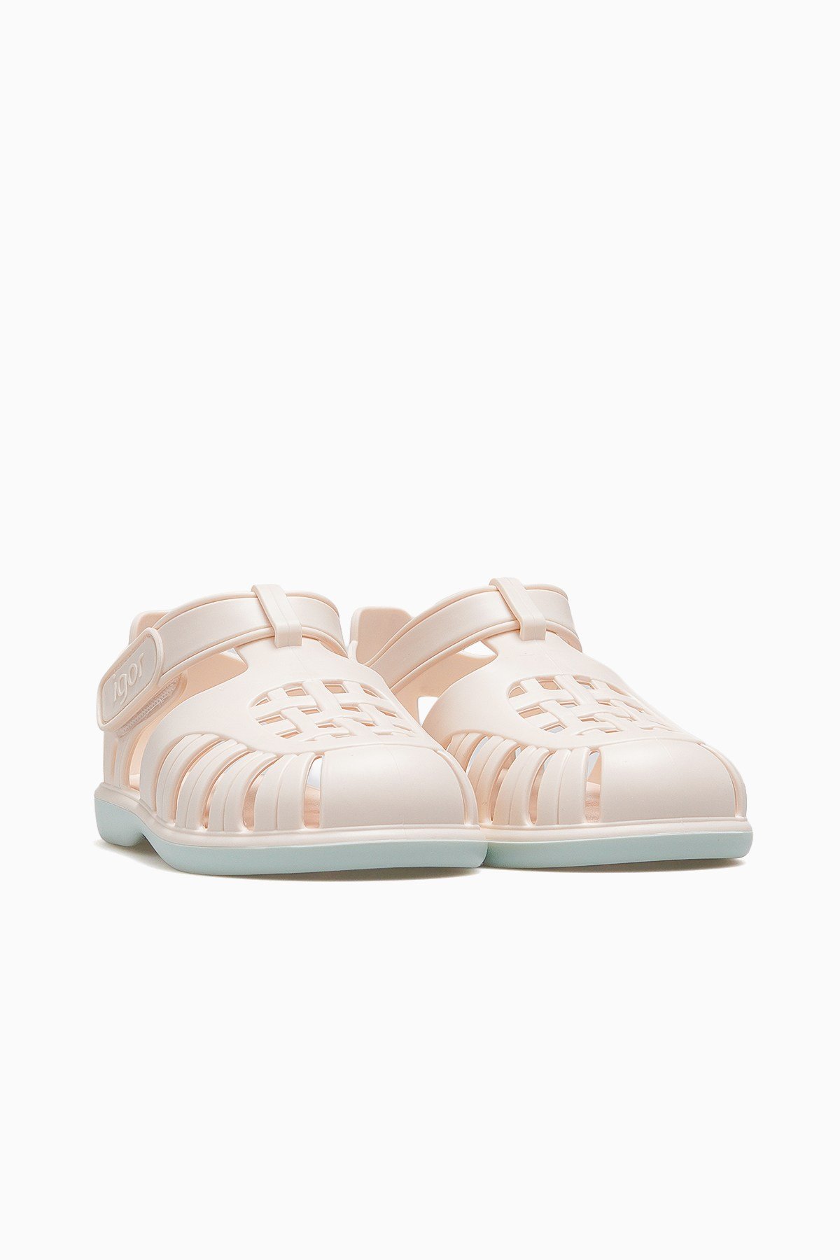 Tobby Solid Bicolor Unisex Çocuk Sandalet BB355-KEMİK