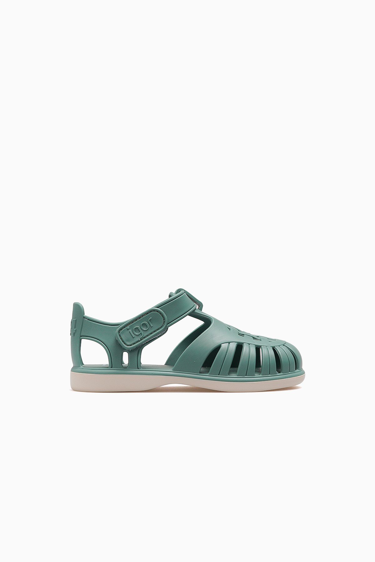 Tobby Solid Bicolor Unisex Çocuk Sandalet BB355-HAKİ
