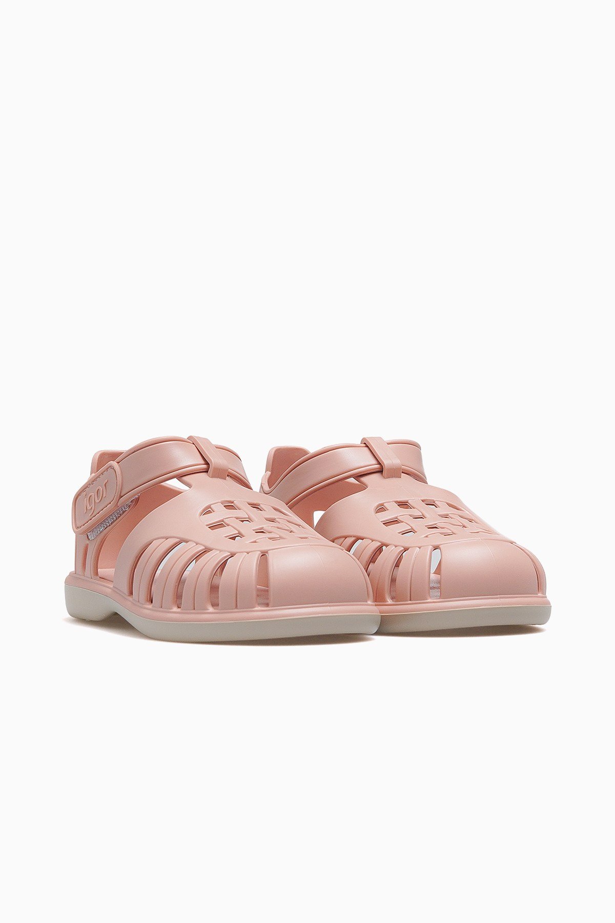 Tobby Solid Bicolor Unisex Çocuk Sandalet BB355-PUDRA