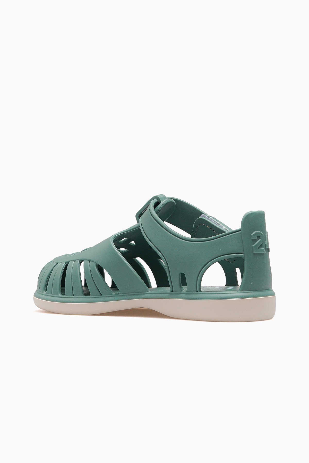 Tobby Solid Bicolor Unisex Çocuk Sandalet BB355-HAKİ