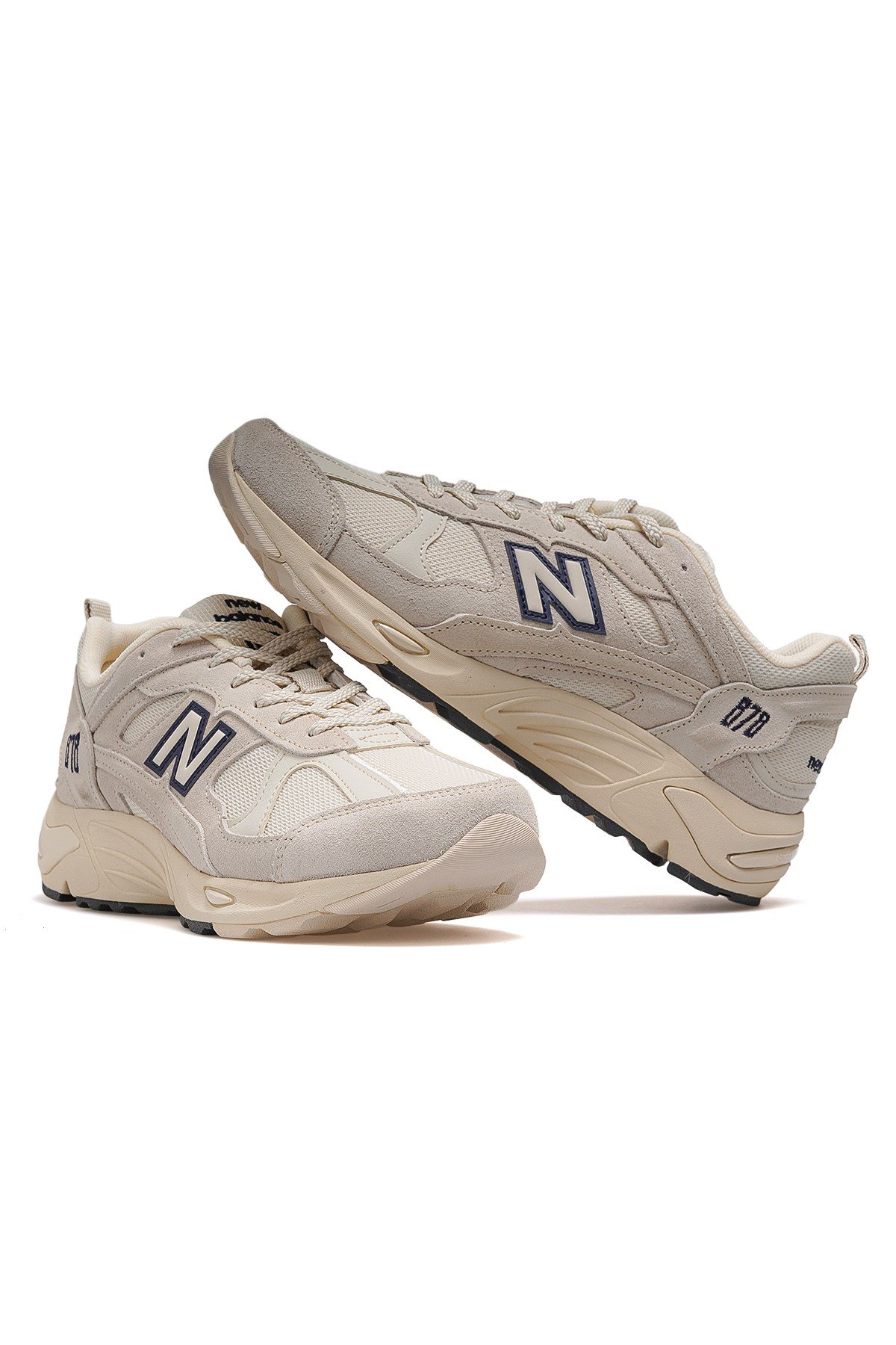 Unisex Sneaker Spor Ayakkabı NB878-BEJ