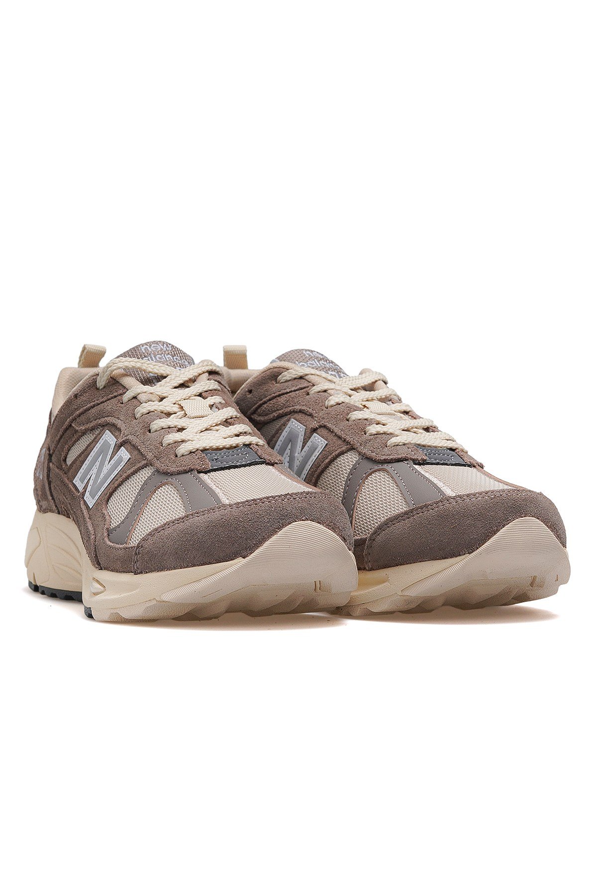 Unisex Sneaker Spor Ayakkabı NB878-KAHVE