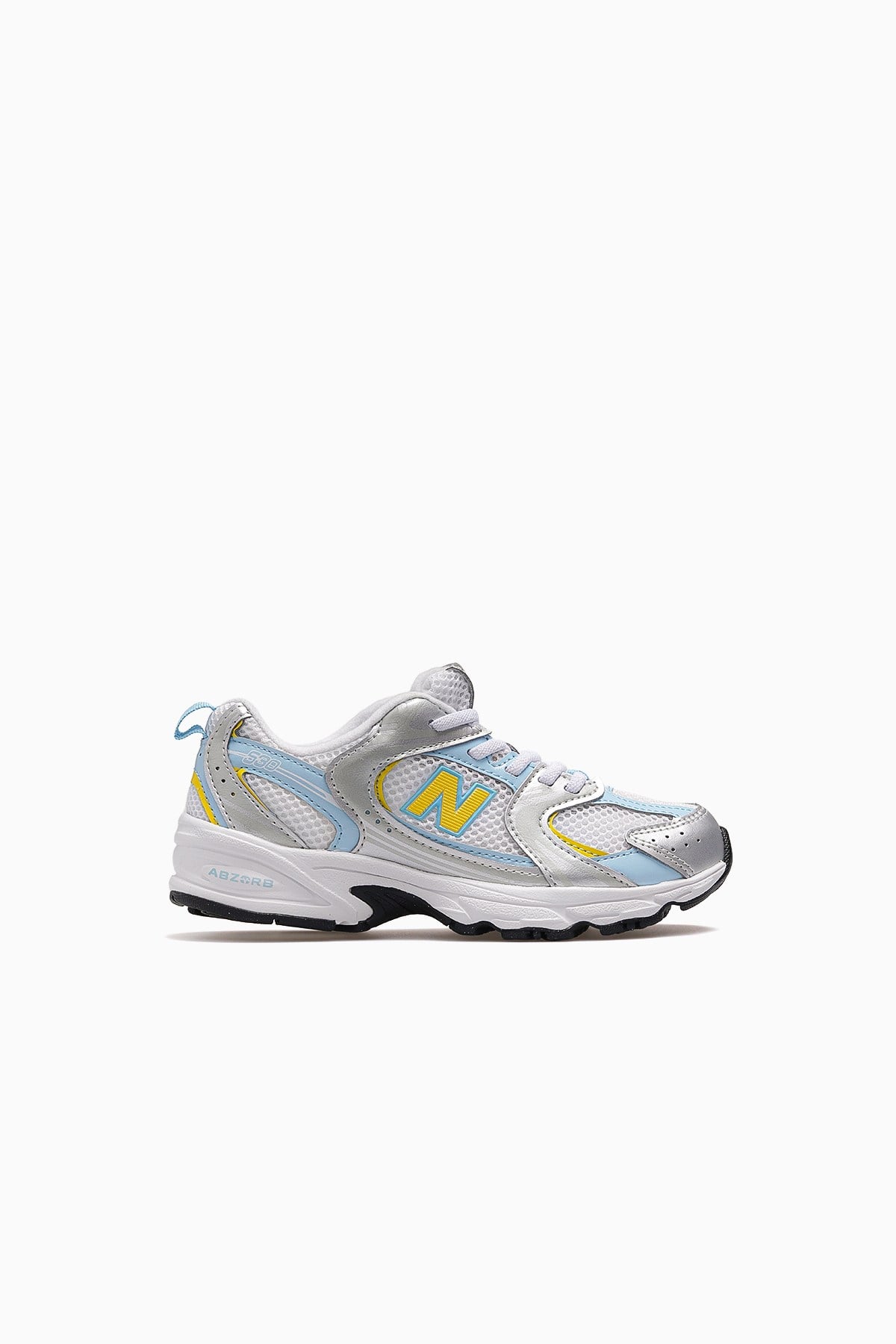 Unisex Sneaker Spor Ayakkabı P530-Gri Açık Mavi